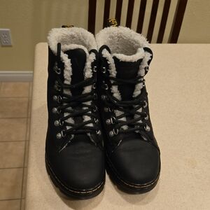 Dr. Martens Combs Wyoming Faux Fur Boots